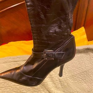 Gianni Binni, stiletto heel pointed toe boots.